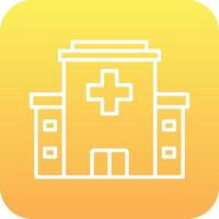 Hospital Building Vector Icon