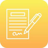 Contract Vector Icon