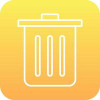Dustbin Vector Icon