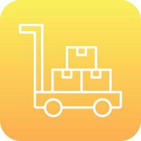 Trolley Vector Icon