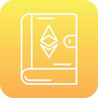 Ethereum Book Vector Icon