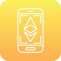 Ethereum Scan Vector Icon