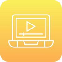 Video Ad Vector Icon