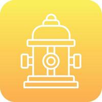 Fire Hydrant Vector Icon