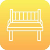 Bench Vector Icon