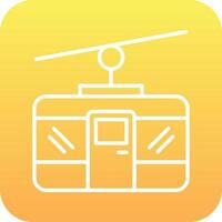 Cable Car Vector Icon