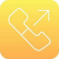 Outgoing Call Vector Icon