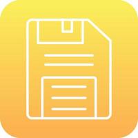 Floppy Disk Vector Icon