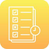 Planner Vector Icon