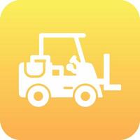 Forklift Vector Icon