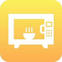 Microwave Oven Vector Icon