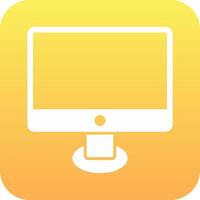 Moniter Screen Vector Icon