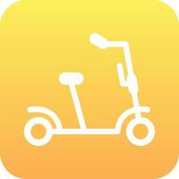 Kick Scooter Vector Icon