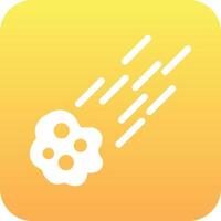 Meteor Vector Icon
