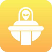 Spaceship Vector Icon