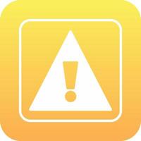 Caution Sign Vector Icon