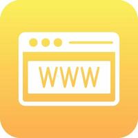 Web Browser Vector Icon