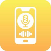 Voice Assistant Vector Icon