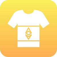 Ethereum Tshirt Vector Icon