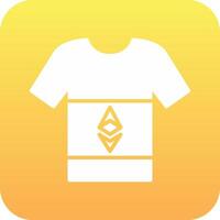 Ethereum Tshirt Vector Icon