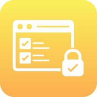 Secure Data Vector Icon