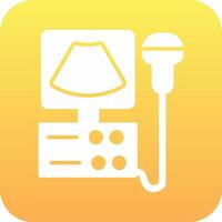 Ultrasound Machine Vector Icon