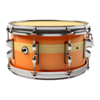 AI generated 3D Rendering of a Colorful Drum on Transparent Background - Ai Generated png