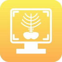 X-ray Bone Vector Icon