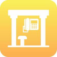 Telephone Box Vector Icon