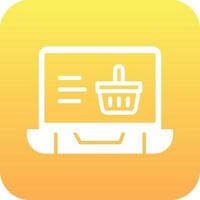 Online Shopping Vector Icon