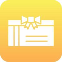 Gift Card Vector Icon