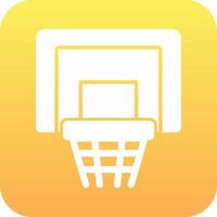 Basketball Hoop Vector Icon