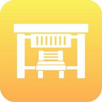 Bus Stop Vector Icon