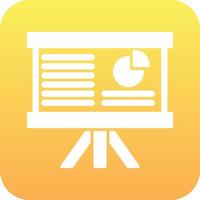 Work Presentation Vector Icon