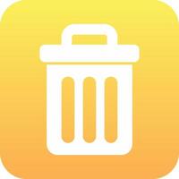 Trash Bin Vector Icon