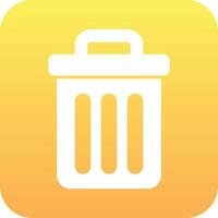 Trash Bin Vector Icon