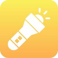 Flashlight Vector Icon