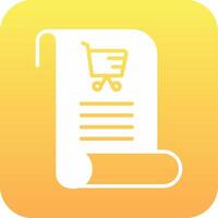 compras lista vecto icono vector