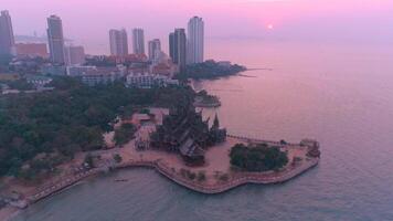Sonnenuntergang in Pattaya video