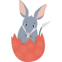 bilby en Pascua de Resurrección huevo png