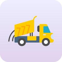 Dumper Truck Vector Icon