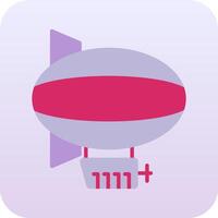 Blimp Vector Icon