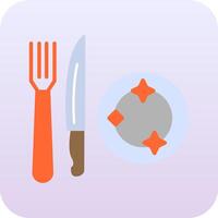 Dinning Vector Icon