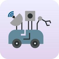 Moon Rover Vector Icon