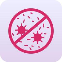 antibacteriano vecto icono vector