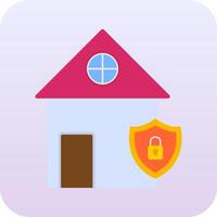 Home Security Vector Icon
