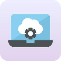 Cloud Computing Vector Icon