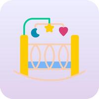 Crib Vector Icon