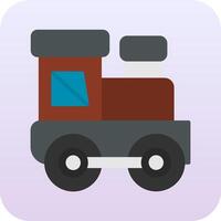 Baby Train Vector Icon