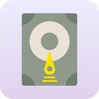 Hard Disk Vector Icon